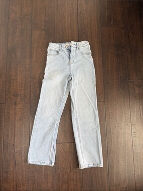 Easy Clothes Light Wash High-Rise Straight Jeans - Women size 34